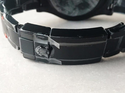 VRF FACTORY 1:1 YachtMaster All Black PVD Best Edition Black Dial SA3135