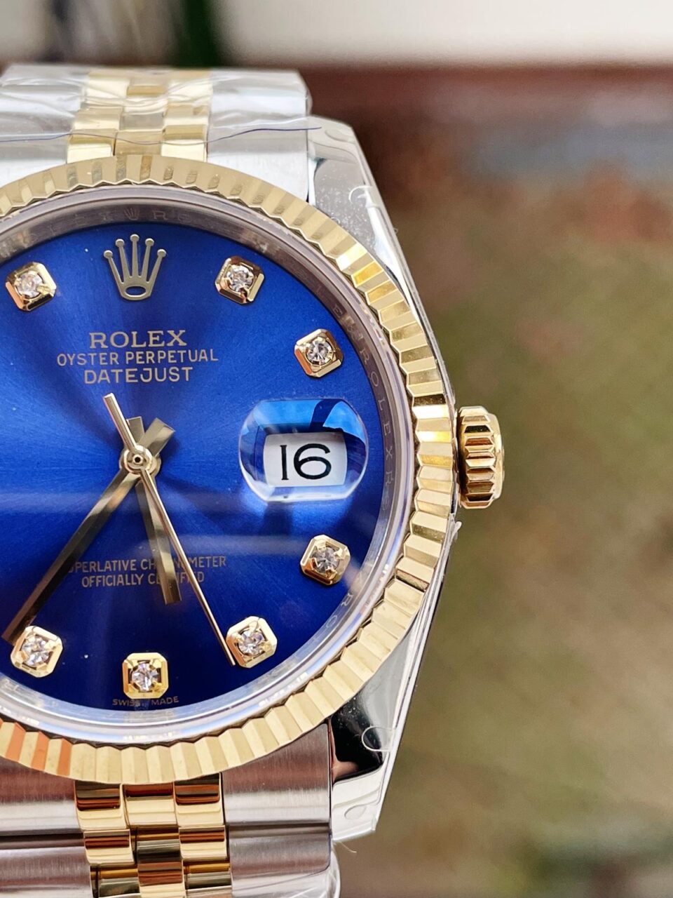 DateJust 31mm Ladies 278289 BPF Blue /gold Dial 316L steel