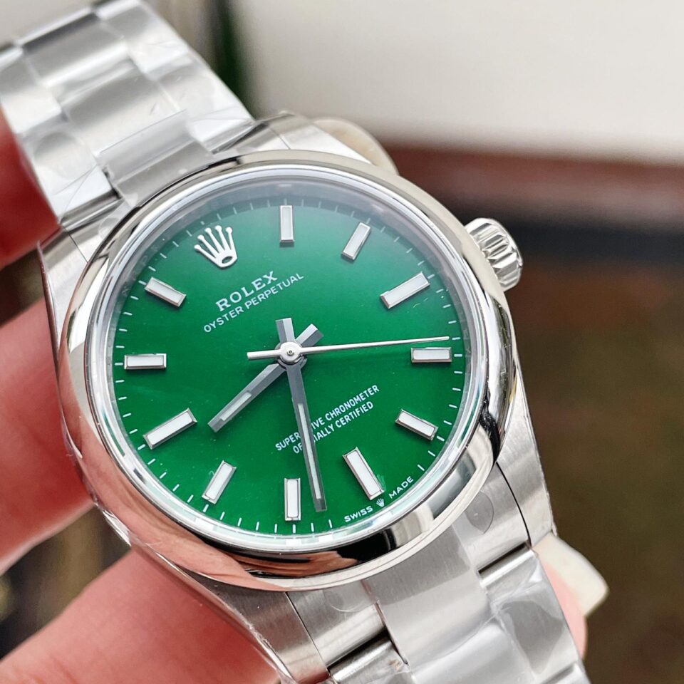 EWF Factory 1:1 Oyster Perpetual 31mm 277200 Best Edition GREEN Dial