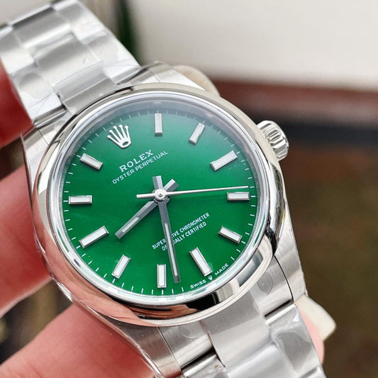EWF Factory 1:1 Oyster Perpetual 31mm 277200 Best Edition GREEN Dial