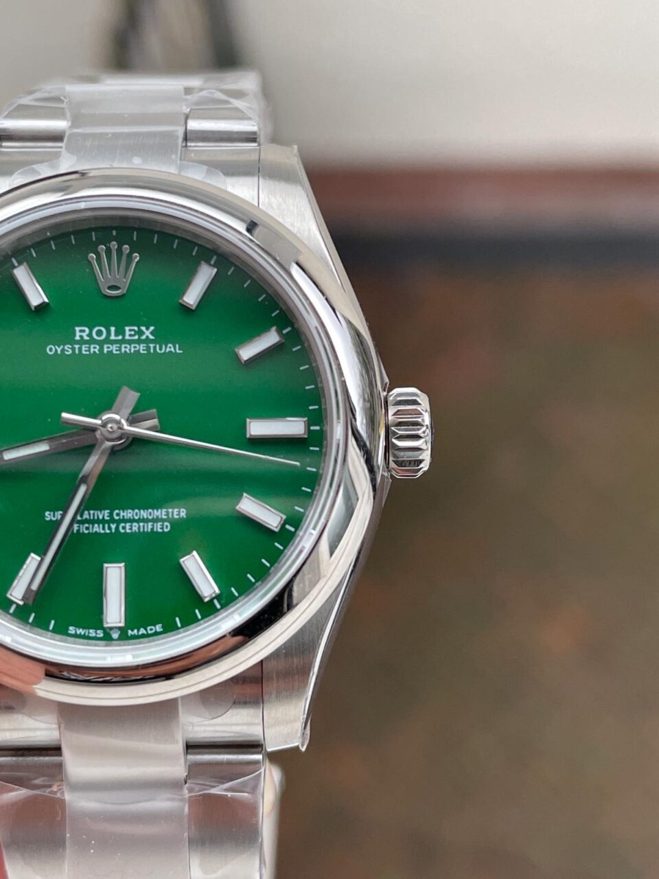 EWF Factory 1:1 Oyster Perpetual 31mm 277200 Best Edition GREEN Dial