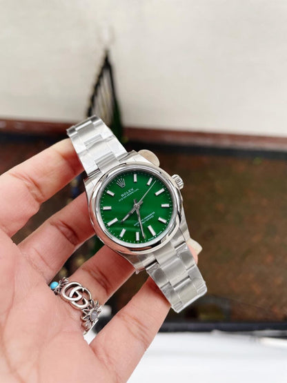 EWF Factory 1:1 Oyster Perpetual 31mm 277200 Best Edition GREEN Dial