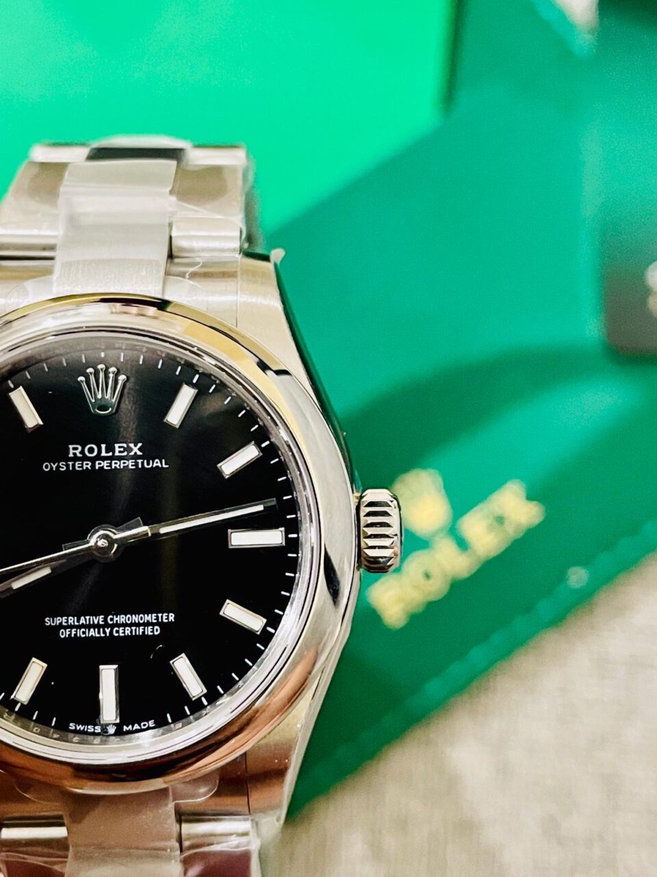 EWF Factory 1:1 Oyster Perpetual 31mm 277200 Best Edition BLACK Dial
