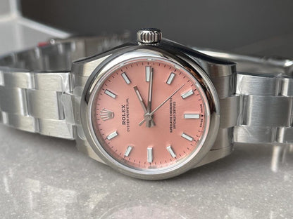 EWF Factory 1:1 Oyster Perpetual 31mm 277200 Best Edition PINK Dial