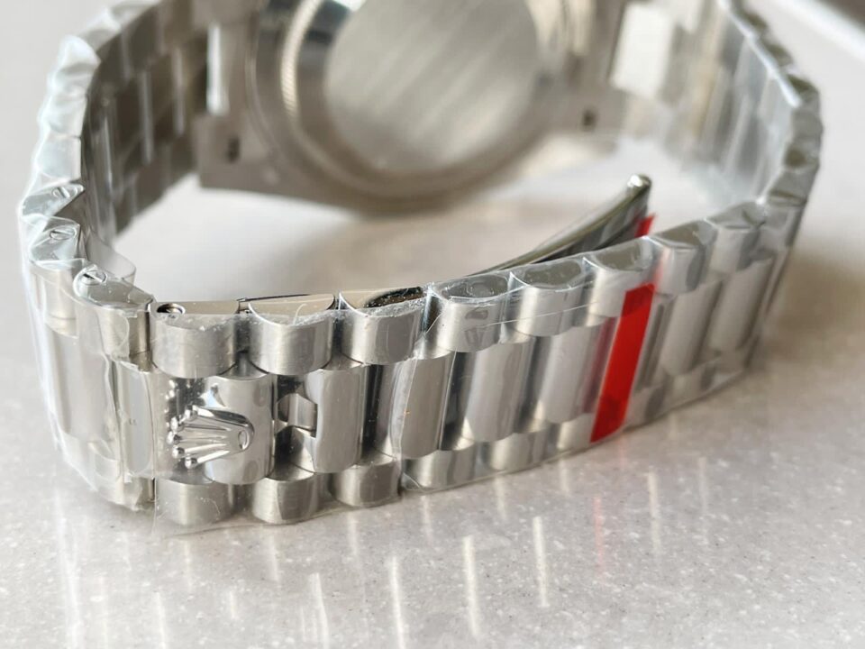 EWF Factory SS 1:1 Day Date II 228239 Best Edition White Textured Dial A3255