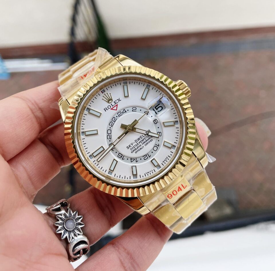 Noob FACTORY 1:1 Sky-Dweller 326934 SS Best Edition White Dial A23J