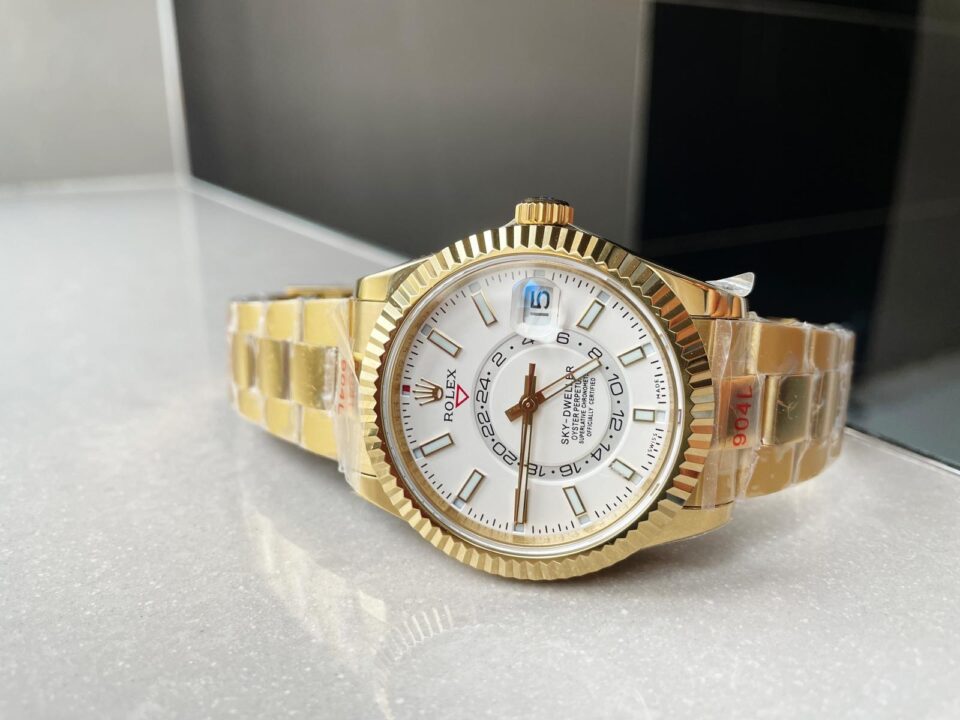 Noob FACTORY 1:1 Sky-Dweller 326934 SS Best Edition White Dial A23J