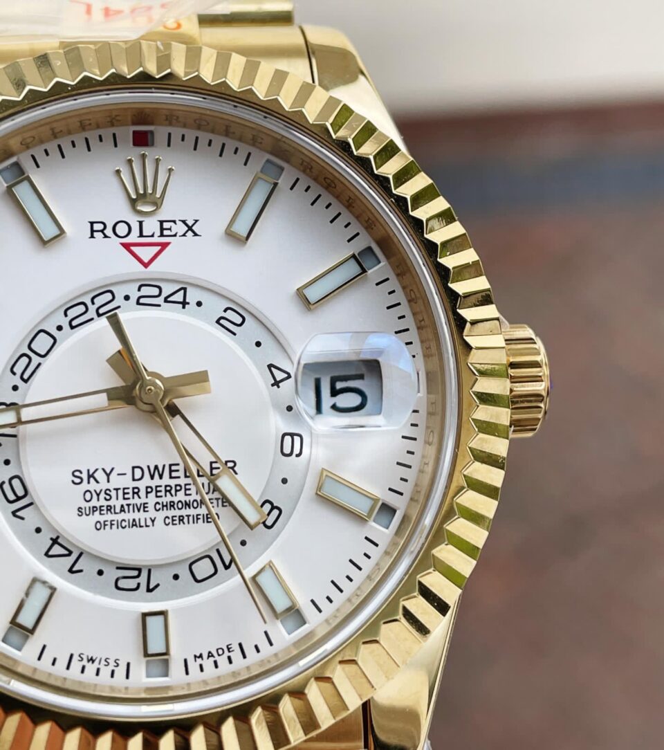 Noob FACTORY 1:1 Sky-Dweller 326934 SS Best Edition White Dial A23J