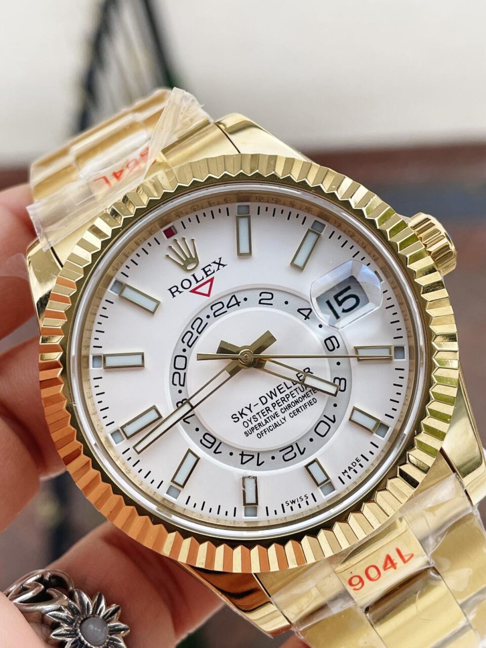 Noob FACTORY 1:1 Sky-Dweller 326934 SS Best Edition White Dial A23J