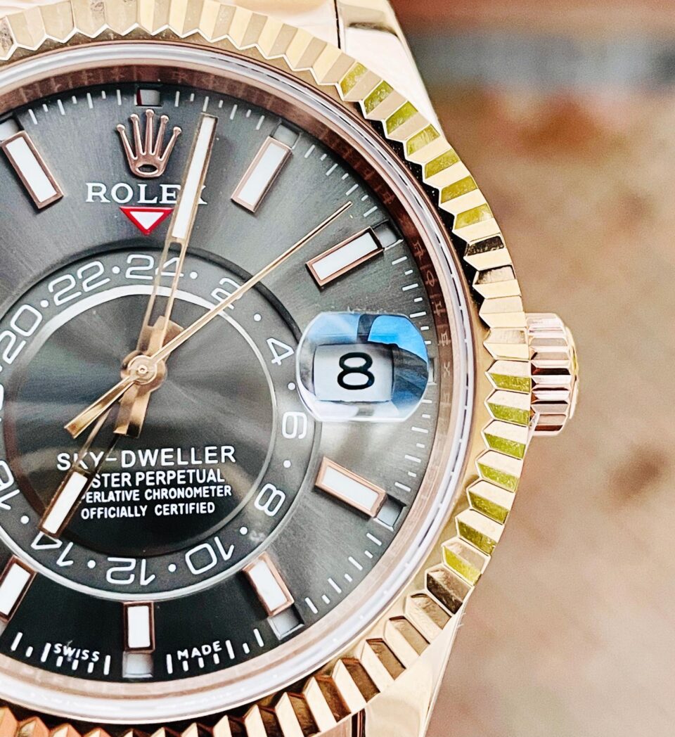 Noob FACTORY 1:1 Sky-Dweller 326934 SS Best Edition Black Dial A23J