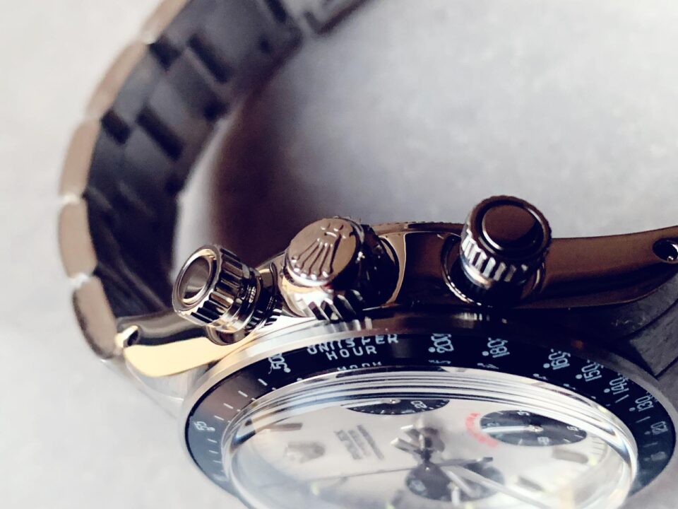 VINTAGE Daytona 6263 SS White Dial 2 on Bracelet Venus 75