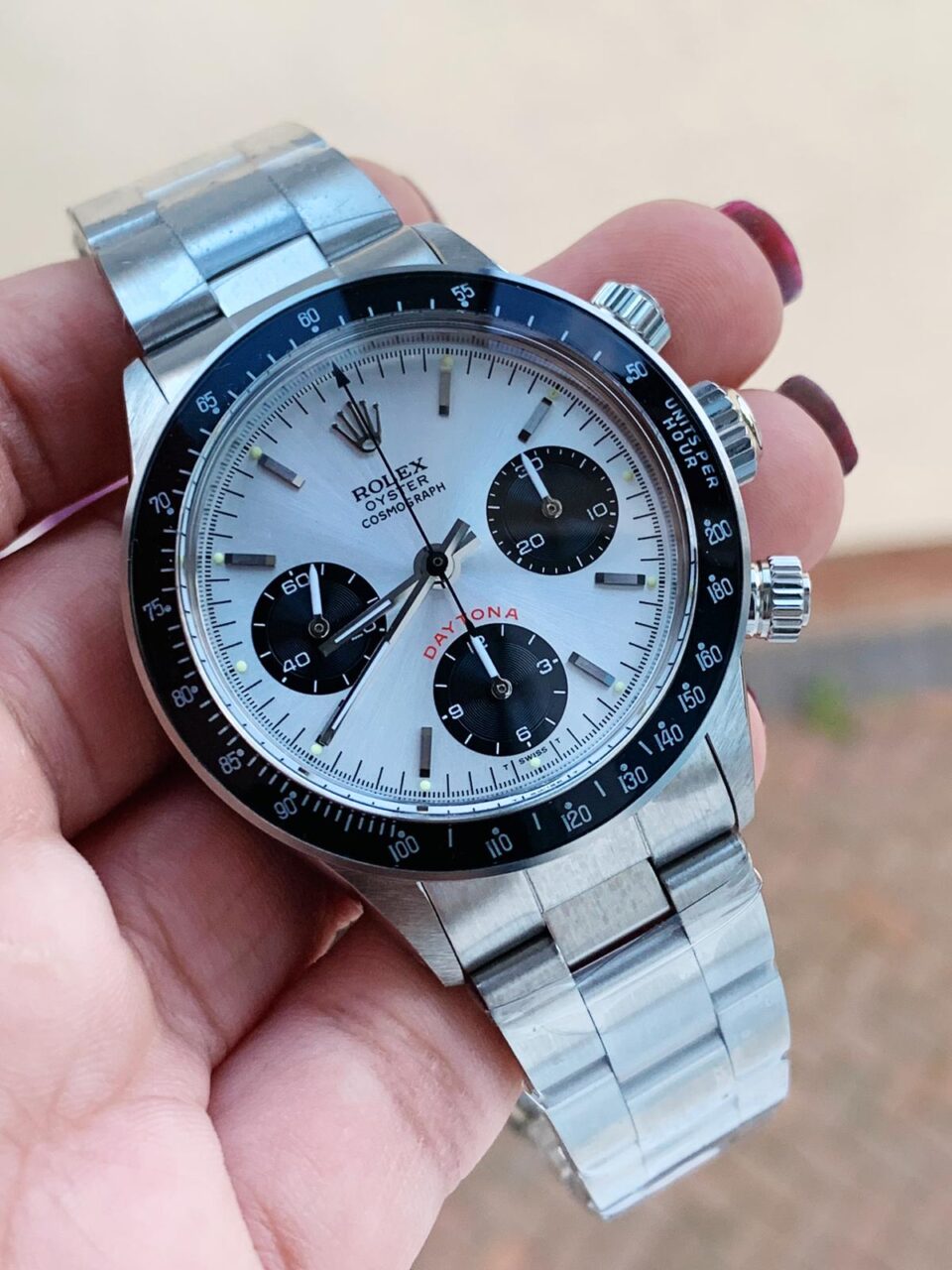 VINTAGE Daytona 6263 SS White Dial 2