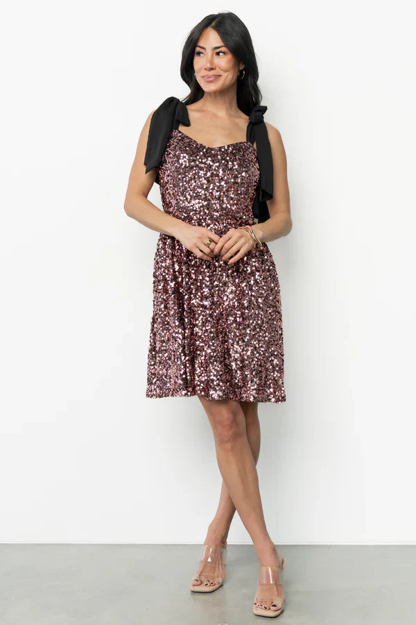 Vega Sequin Short Dress