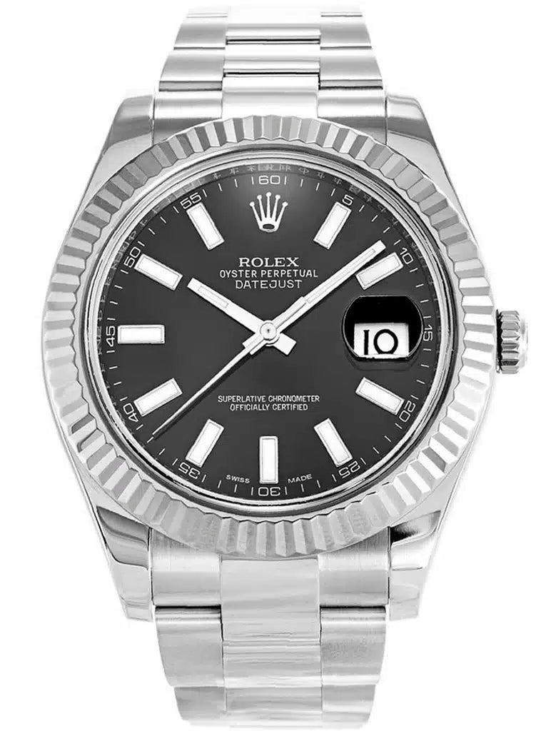 Datejust 116334 41mm Black Dial