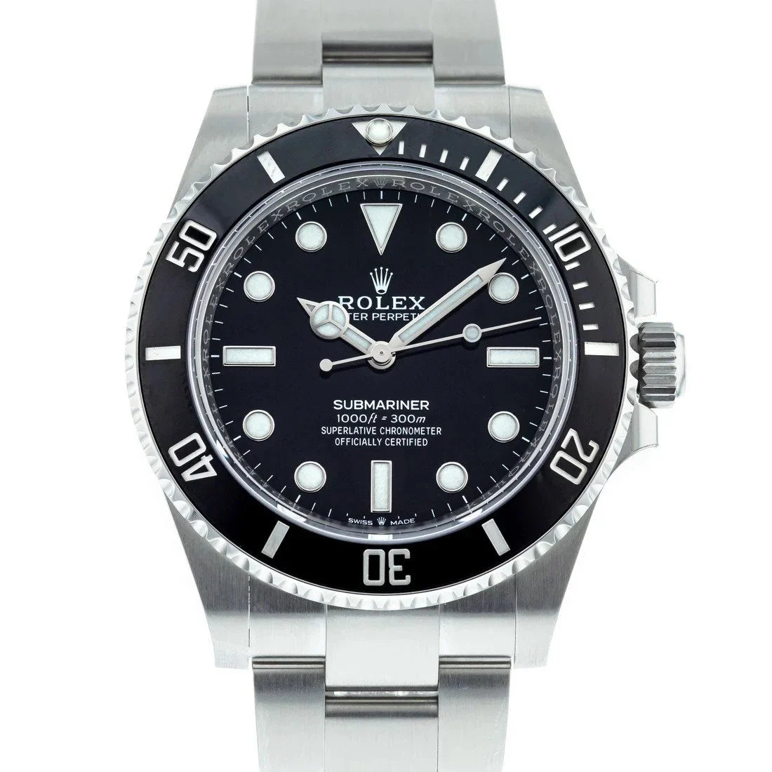 Submariner Black Dial 124060 No-Date