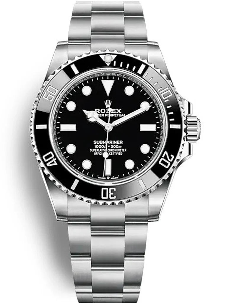 Submariner Black Dial 124060 No-Date