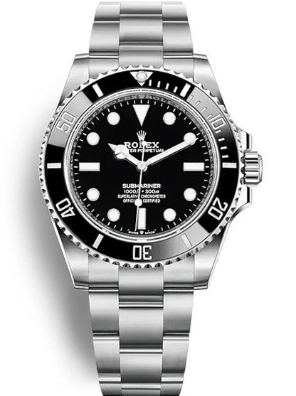 Submariner Black Dial 124060 No-Date