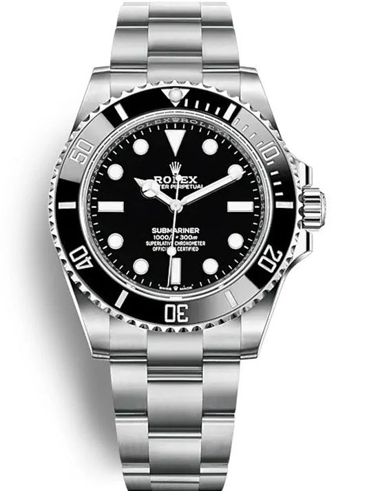 Submariner Black Dial 124060 No-Date