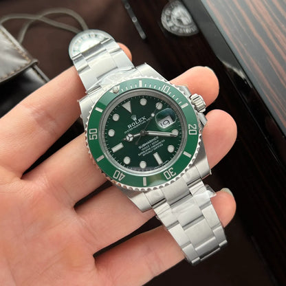 Submariner Green Dial 116610LV “Hulk