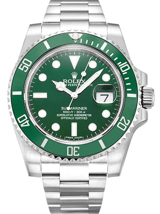 Submariner Green Dial 116610LV “Hulk