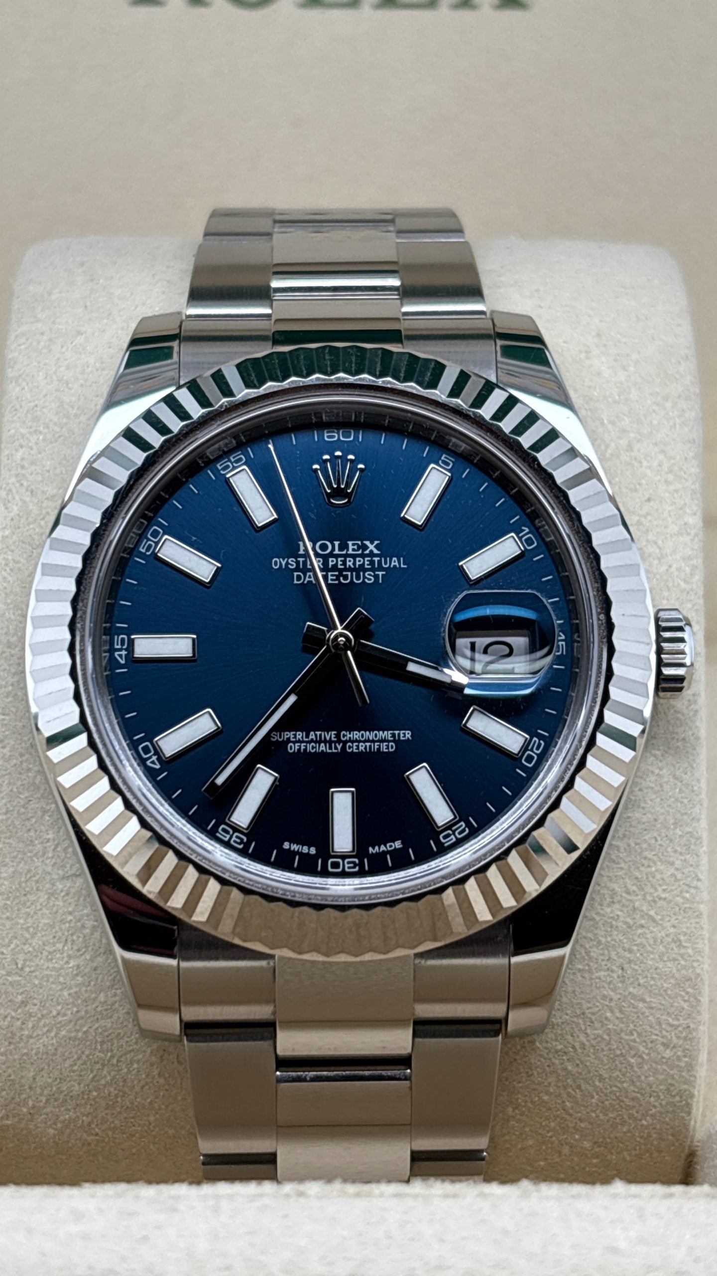 Rolex Datejust 2 Blau 116334