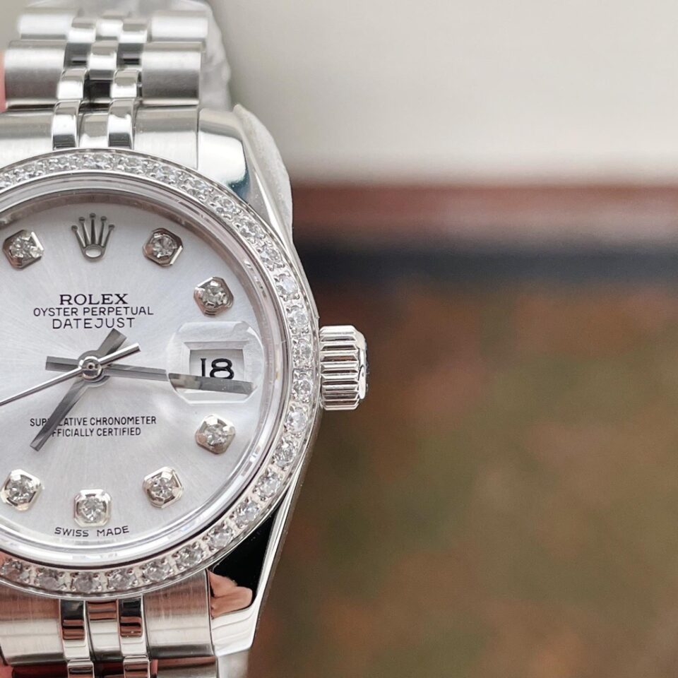 Datejust 31mm 278273 YG/SS White Dial Diamond Bezel