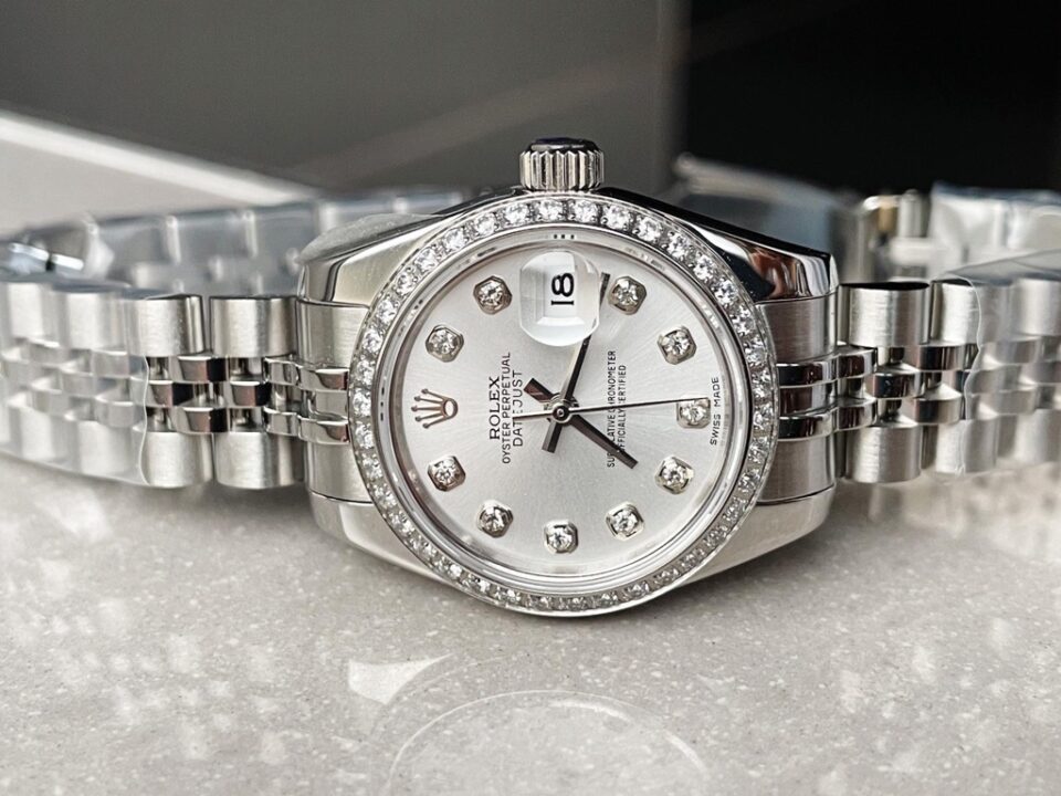 Datejust 31mm 278273 YG/SS White Dial Diamond Bezel