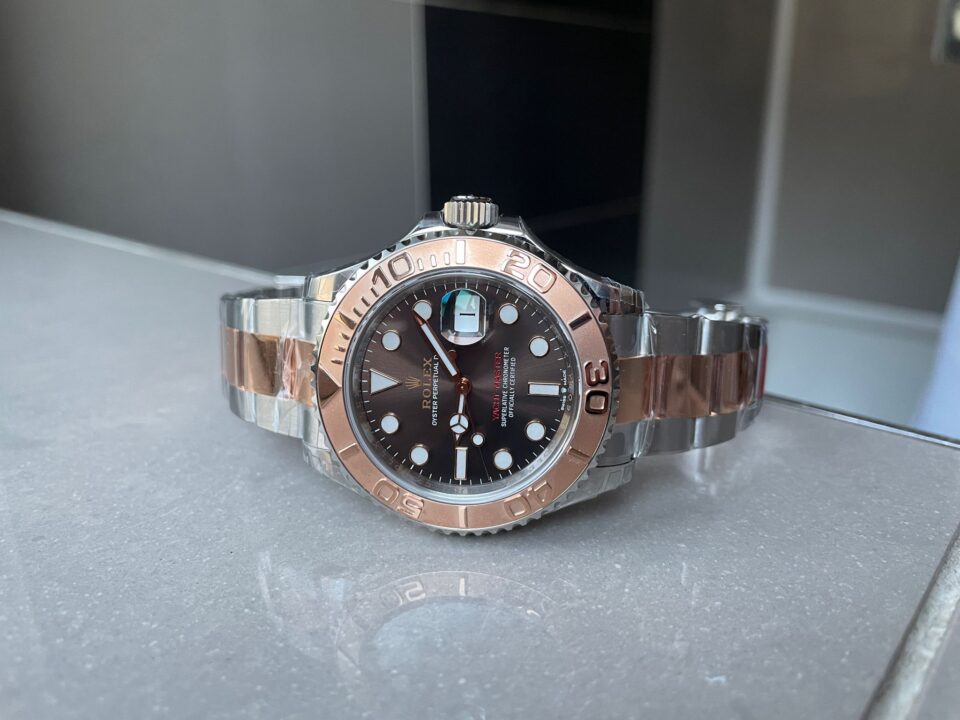 VSF FACTORY 1:1 Yacht-Master 126621 904L/RG Best Edition Brown Dial VS3235