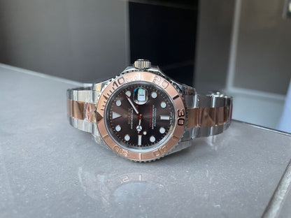 VSF FACTORY 1:1 Yacht-Master 126621 904L/RG Best Edition Brown Dial VS3235