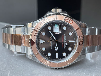 VSF FACTORY 1:1 Yacht-Master 126621 904L/RG Best Edition Brown Dial VS3235