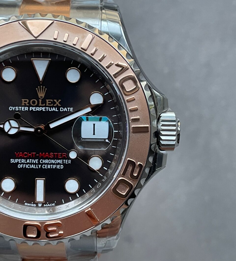 VSF FACTORY 1:1 Yacht-Master 126621 904L/RG Best Edition Brown Dial VS3235