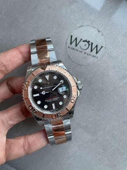VSF FACTORY 1:1 Yacht-Master 126621 904L/RG Best Edition Brown Dial VS3235