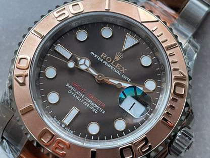 VSF FACTORY 1:1 Yacht-Master 126621 904L/RG Best Edition Brown Dial VS3235