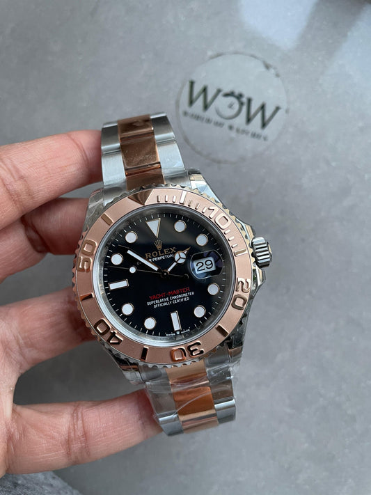 VSF FACTORY 1:1 Yacht-Master 126621 904L/RG Best Edition Black Dial VS3235