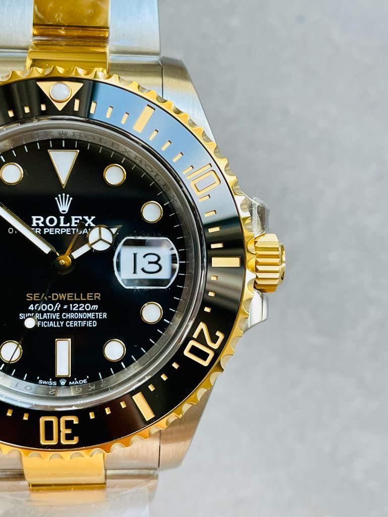 VSF FACTORY 1:1 Sea-Dweller 43mm 126603 YG/SS Black Dial VS3235