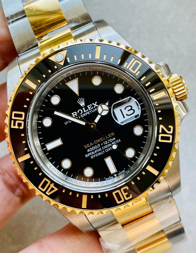 VSF FACTORY 1:1 Sea-Dweller 43mm 126603 YG/SS Black Dial VS3235