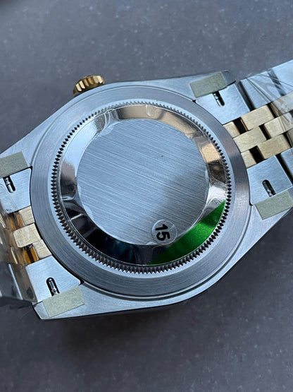 VSF Factory 1:1 Datejust 41mm 126333 904L YG/SS Fluted Bezel Gold Dial on VS3235