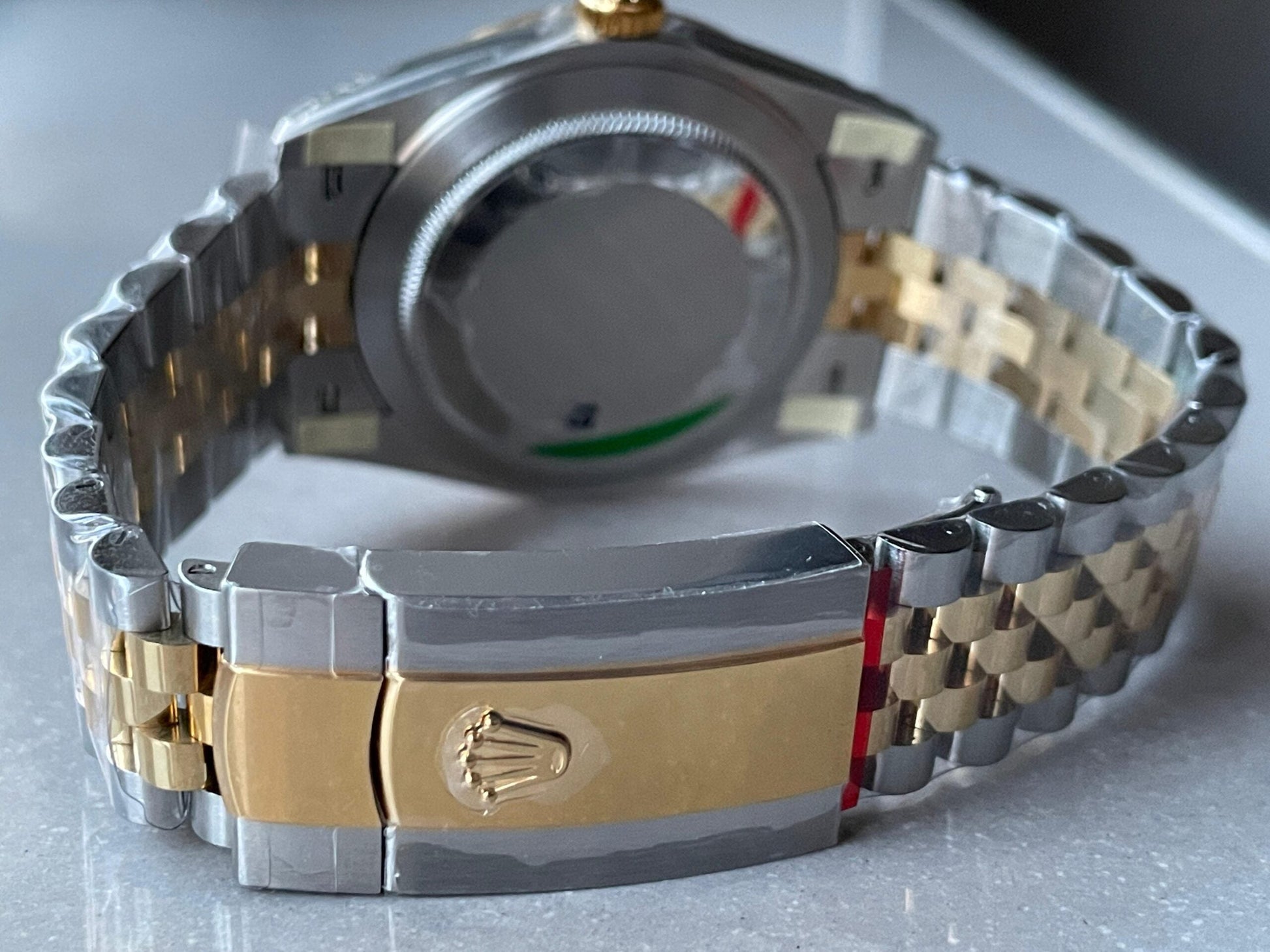 VSF Factory 1:1 Datejust 41mm 126333 904L YG/SS Fluted Bezel Gold Dial on VS3235