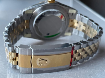 VSF Factory 1:1 Datejust 41mm 126333 904L YG/SS Fluted Bezel Gold Dial on VS3235