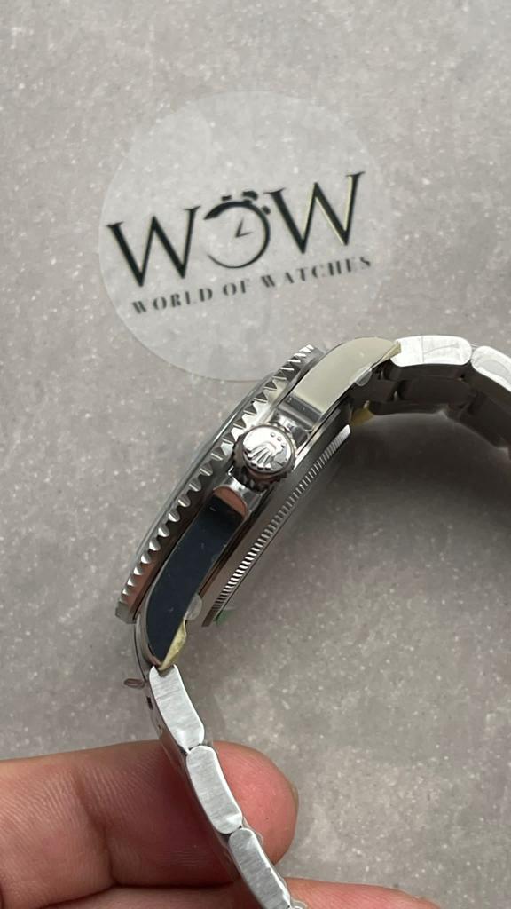 ARF FACTORY 1:1 Submariner 'Kermit' 16610LV 904L SS Black Dial SH3135