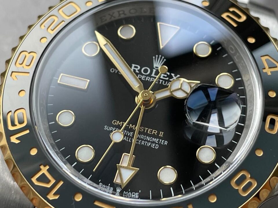 Clean Factory 1:1 GMT-Master II 126713 ZOMBIE 904L YG/SS Black Dial Dots DD3285 CHS
