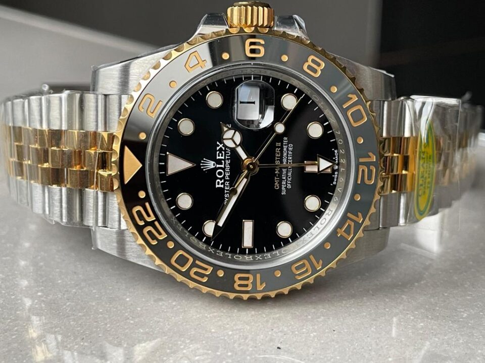 Clean Factory 1:1 GMT-Master II 126713 ZOMBIE 904L YG/SS Black Dial Dots DD3285 CHS