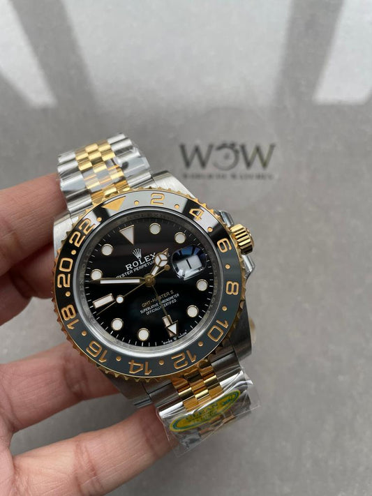 Clean Factory 1:1 GMT-Master II 126713 ZOMBIE 904L YG/SS Black Dial Dots DD3285 CHS