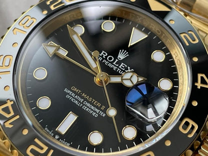 Clean Factory 1:1 GMT-Master II 126718 904L YG Black Dial Dots DD3285 CHS