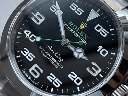 Clean Factory 1:1 Air-King 40mm 126900 904L SS Black Dial Numerals VR3230