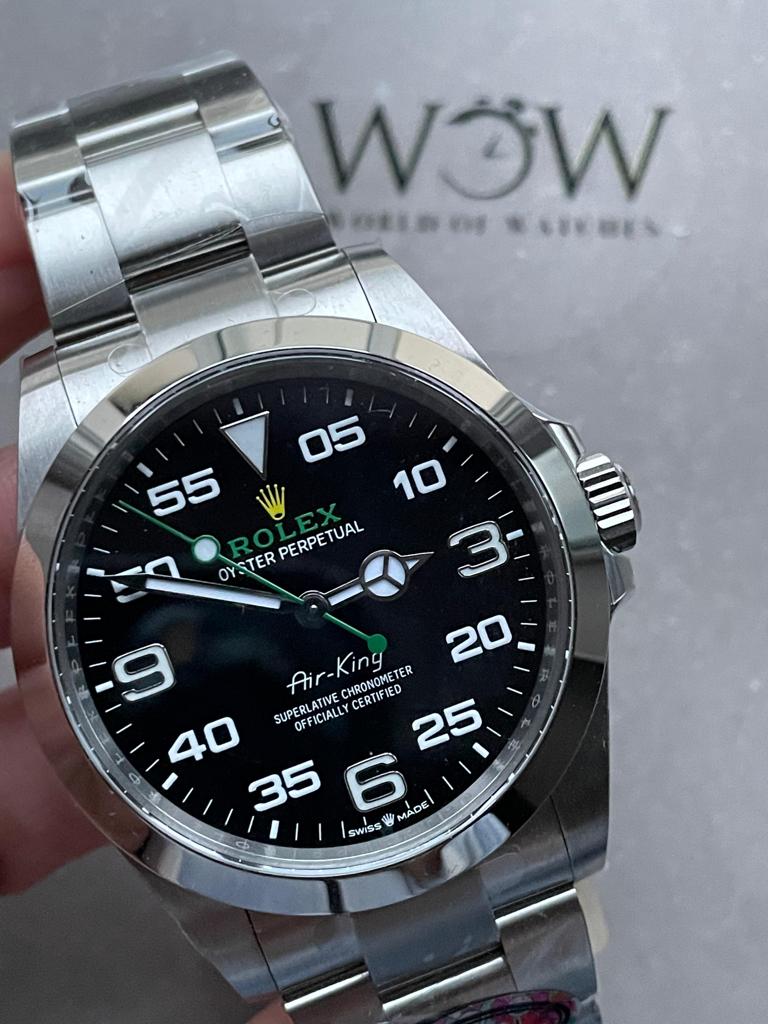 Clean Factory 1:1 Air-King 40mm 126900 904L SS Black Dial Numerals VR3230