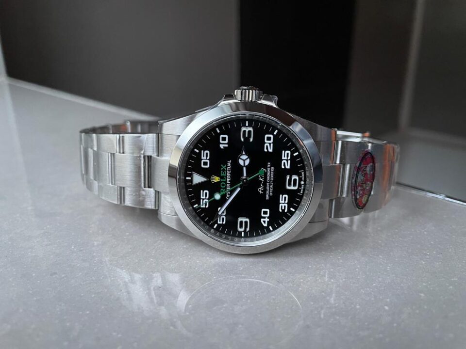 Clean Factory 1:1 Air-King 40mm 126900 904L SS Black Dial Numerals VR3230