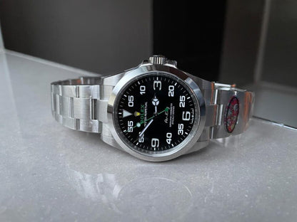 Clean Factory 1:1 Air-King 40mm 126900 904L SS Black Dial Numerals VR3230