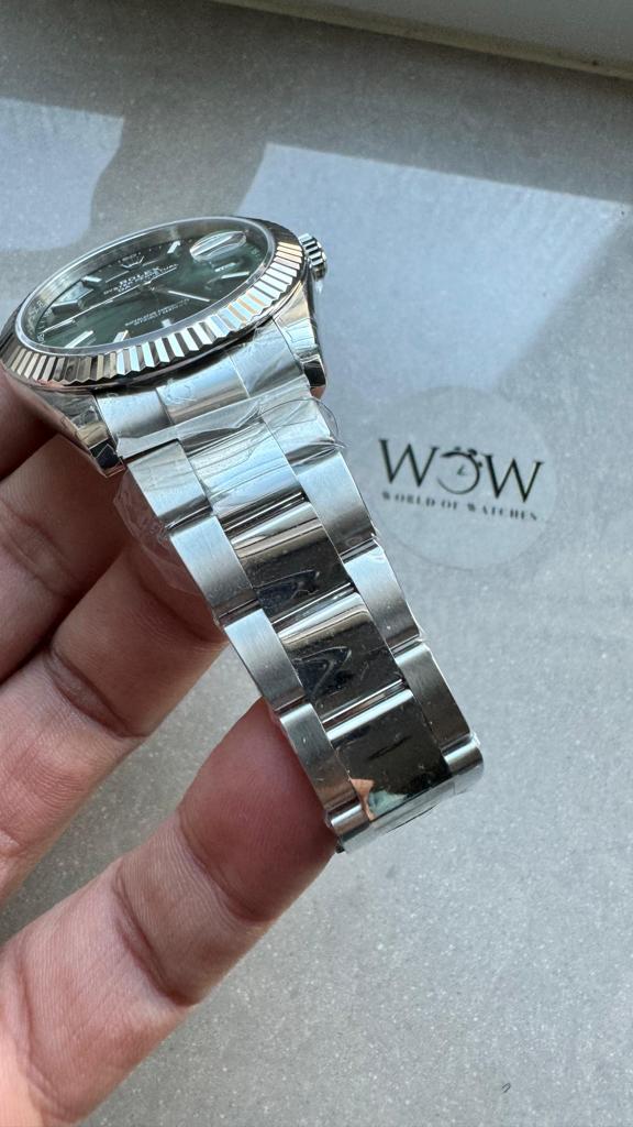 VSF Factory 1:1 DateJust 36 SS 126234 Best Edition 904L Steel Green Dial VS3235