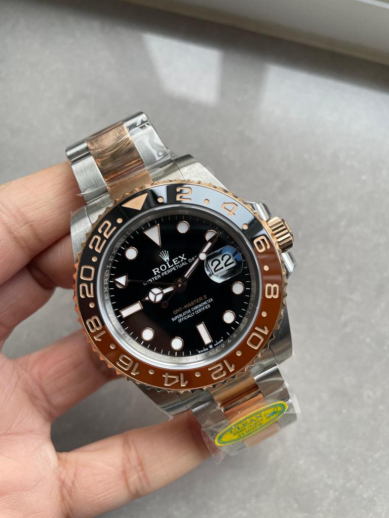Clean Factory 1:1 GMT-Master II 126711 CHNR Black/Brown Ceramic Rootbeer Best Edition DD3285 CHS